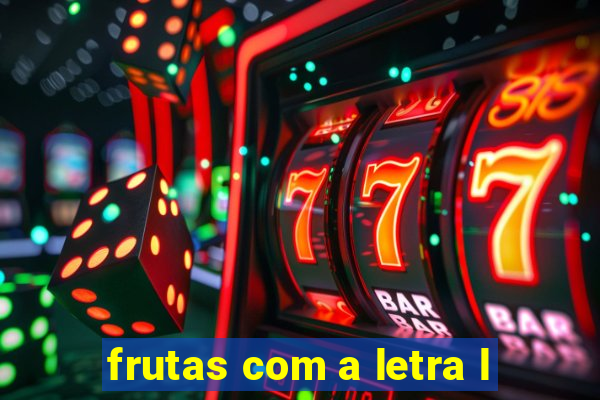 frutas com a letra l